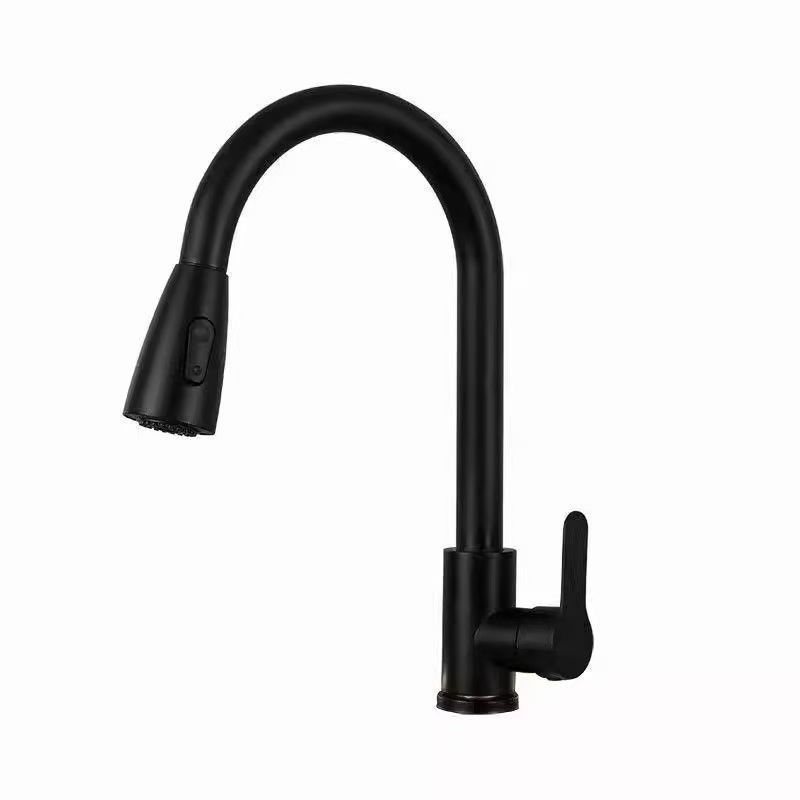 Black Kitchen Faucet V1221-XM-SLT-001