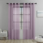 light purple Light Transparent Window Sheers, 2 Pieces, Multiple Sizes Available V1221-XM-TGCS-033