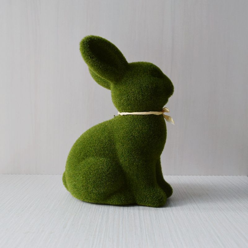 2PS Moss Bunny Decor 8cm High V1221-XM-TXTZS-01