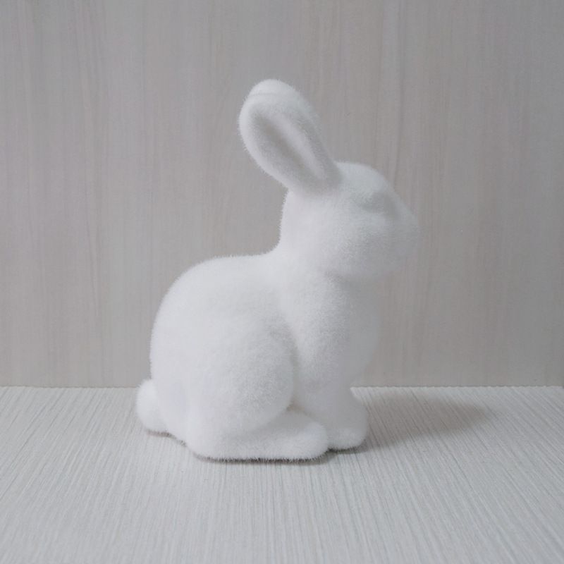 2PS Moss Bunny Decor 7.4cm High V1221-XM-TXTZS-02