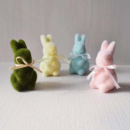 2PS Moss Bunny Decor 9.5cm High V1221-XM-TXTZS-04