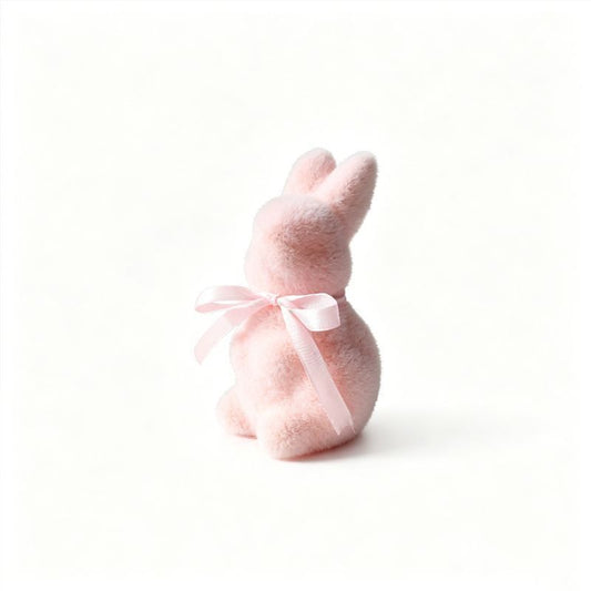 2PS Moss Bunny Decor 9.7cm High V1221-XM-TXTZS-06