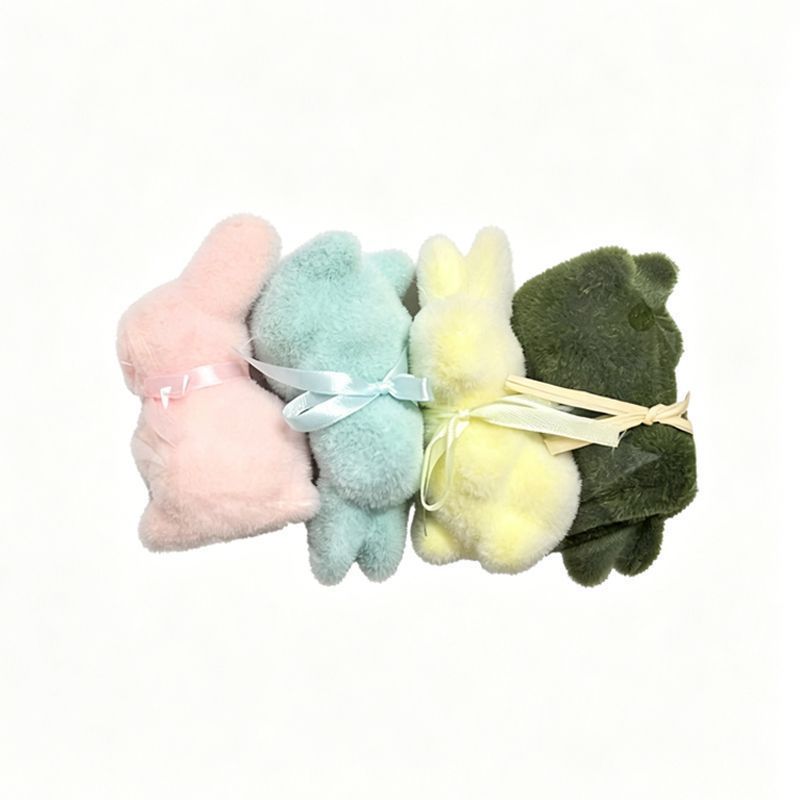 4Pcs Moss Bunnies 9.5cm V1221-XM-TXTZS-10