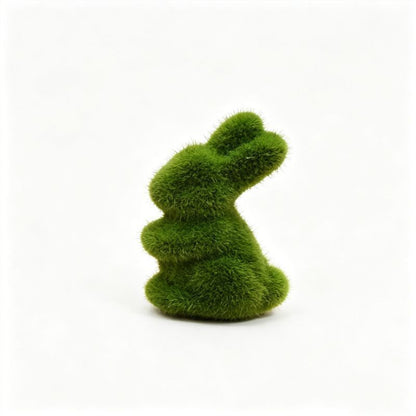 Moss Bunny Decor 8cm High V1221-XM-TXTZS-11