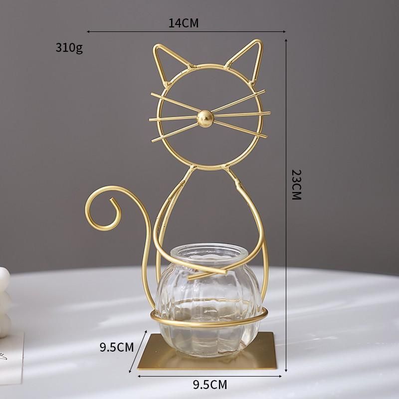 2 Pack Cat Iron Flower Ware 010 V1221-XM-TYHQ-010