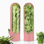 4Pcs Herb & Vegetable Fresh Storage Containers-Pink V1221-XM-XCBXH-03
