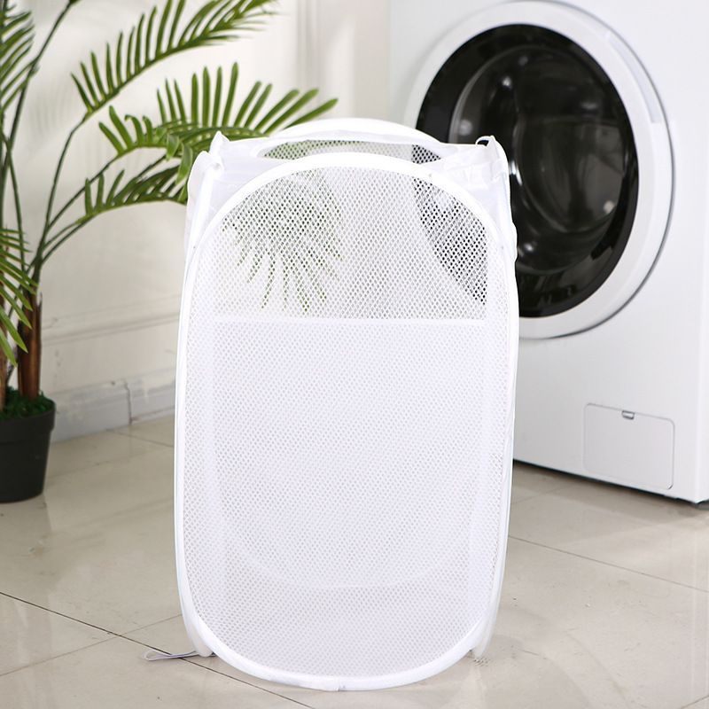 Foldable Laundry Hamper White 01 V1221-XM-XYL-001