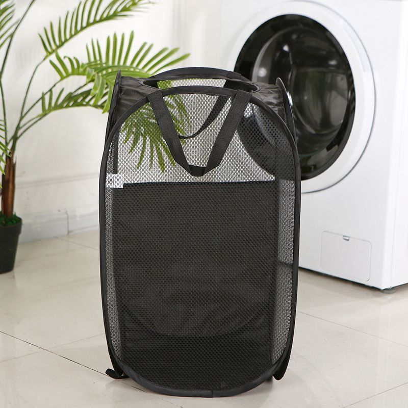Foldable Laundry Hamper Black 01 V1221-XM-XYL-003