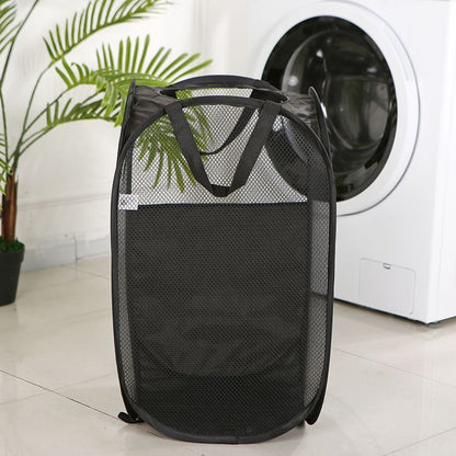 Foldable Laundry Hamper Black 01 V1221-XM-XYL-003