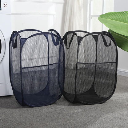 Foldable Laundry Hamper Light Gray 01 V1221-XM-XYL-005