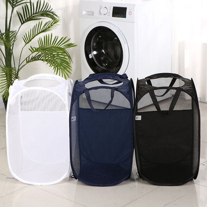 Foldable Laundry Hamper Dark Gray 01 V1221-XM-XYL-006