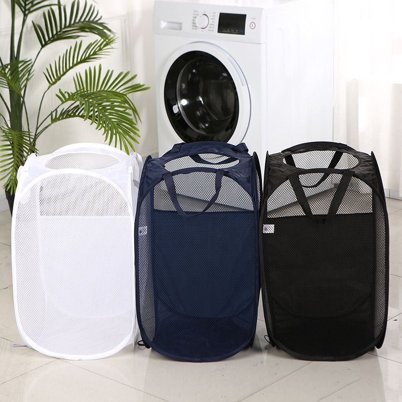 Foldable Laundry Hamper Black 02 V1221-XM-XYL-009