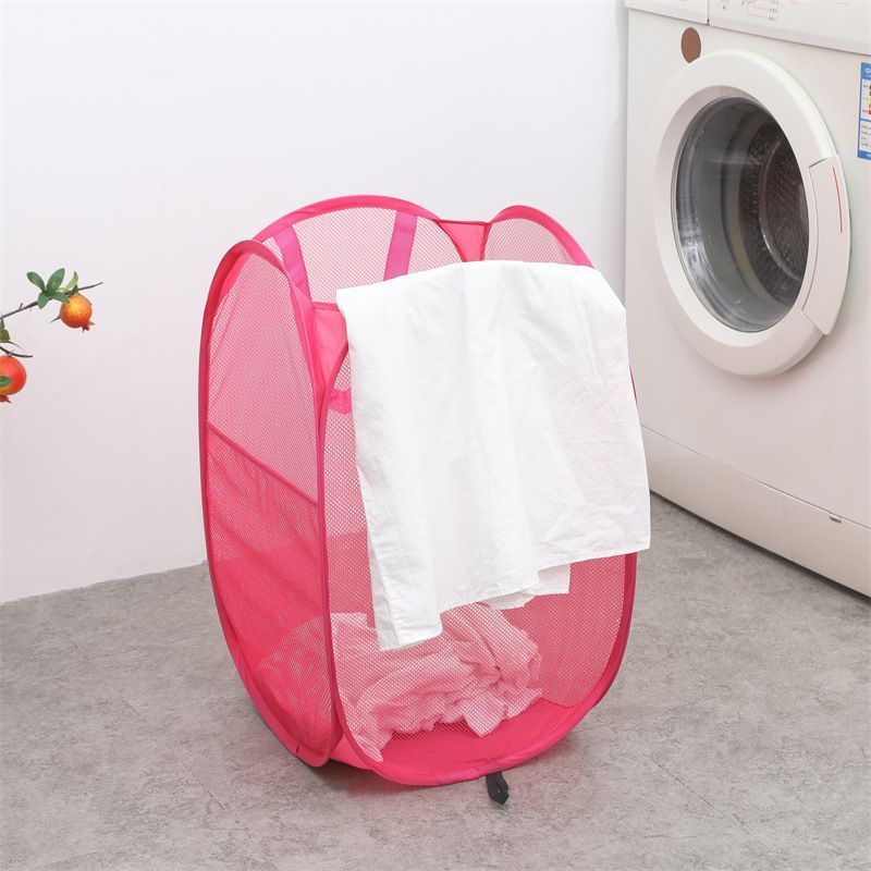 Foldable Laundry Hamper Rose Red 02 V1221-XM-XYL-010