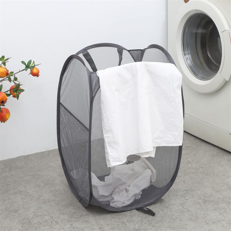 Foldable Laundry Hamper Dark Gray 02 V1221-XM-XYL-012
