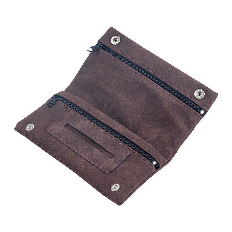 Matte Leather Storage Bag Dark Brown V1221-XM-YJSNB-002
