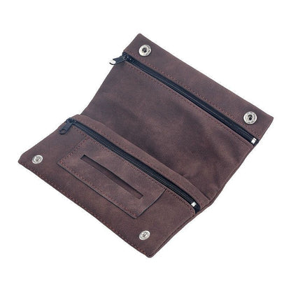Matte Leather Storage Bag Dark Brown V1221-XM-YJSNB-002