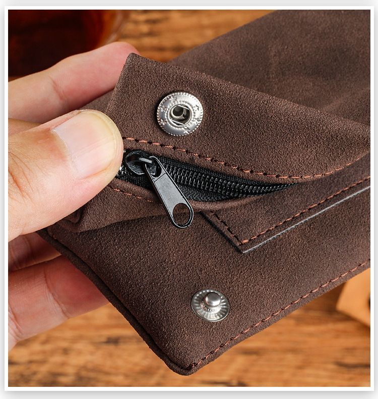 Matte Leather Storage Bag Brown V1221-XM-YJSNB-003