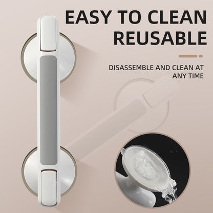 No Drill Vacuum Suction Grab Bar, Non-Slip Safety Handle for Bathroom V1221-XM-YSFS-001