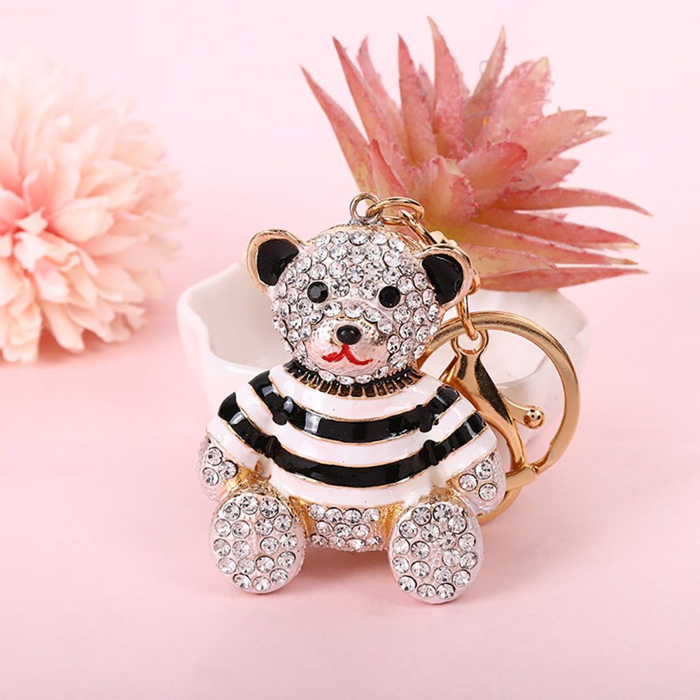 2-Pack Crystal Bear Keychains 01 V1221-XM-YSK-01