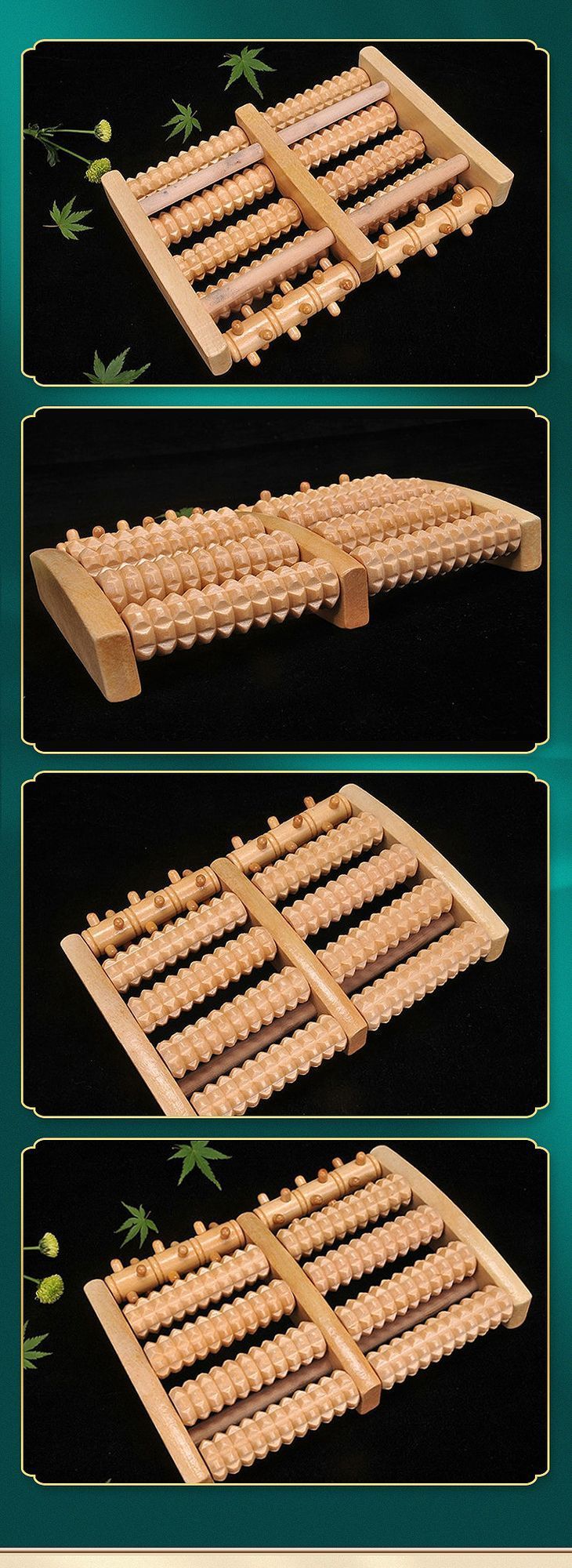 5-Row Foot Roller Massager V1221-XM-ZBAMQ-01