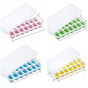 14 Grid Square Silicone Ice Tray, 4 Colors Soft Bottom Ice Making Mold V1221-XM-ZBMJH-009