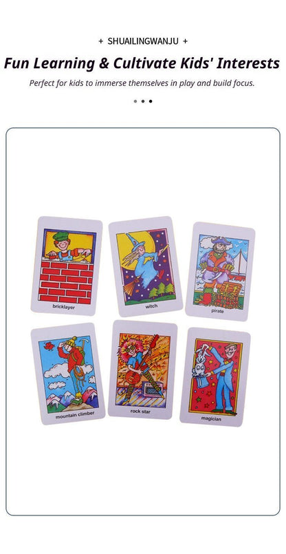 4Pcs Assorted Card Games Set V1221-XM-ZPTZ-01