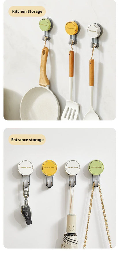 yellow Suction cup hook V1221-YELLOW-SUCTION-CUP-HOOK