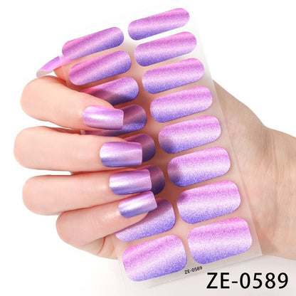 NailPolishFilmNailStickersZE-0586 V1221-ZE-0586-10EDITION