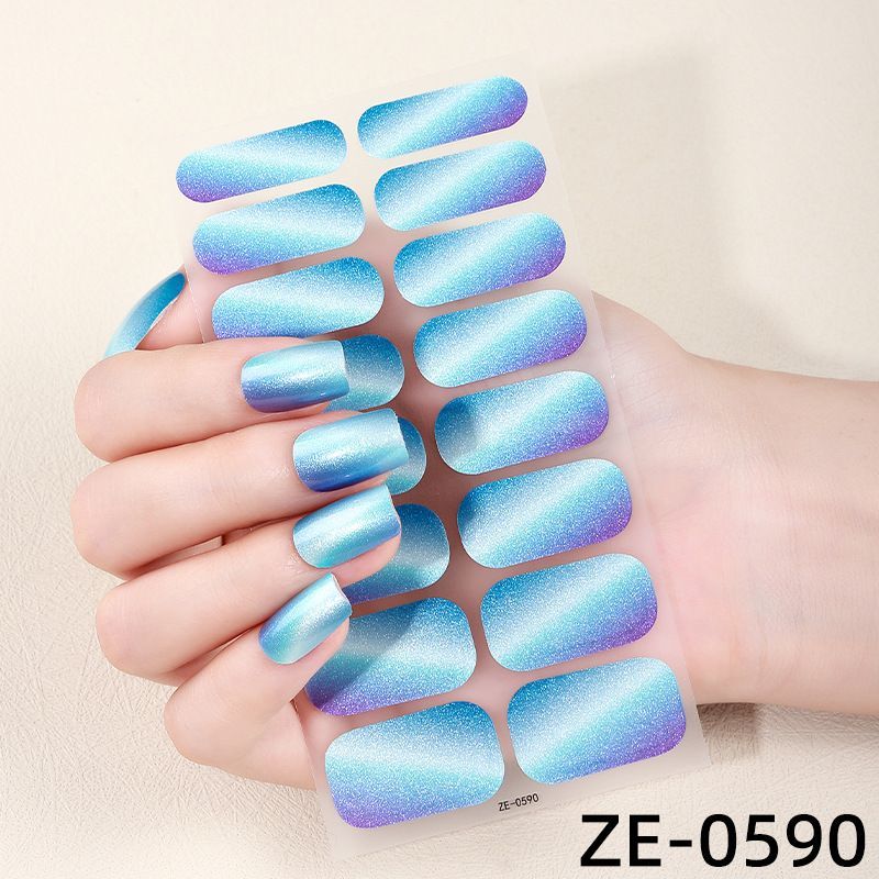NailPolishFilmNailStickersZE-0586 V1221-ZE-0586-10EDITION