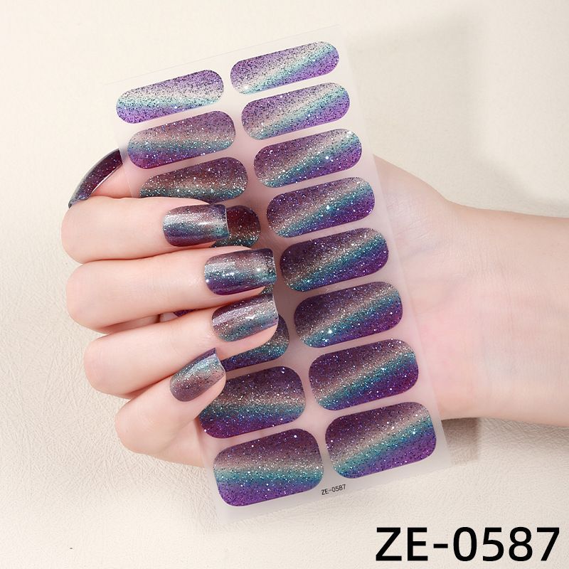 NailPolishFilmNailStickersZE-0587 V1221-ZE-0587-10EDITION