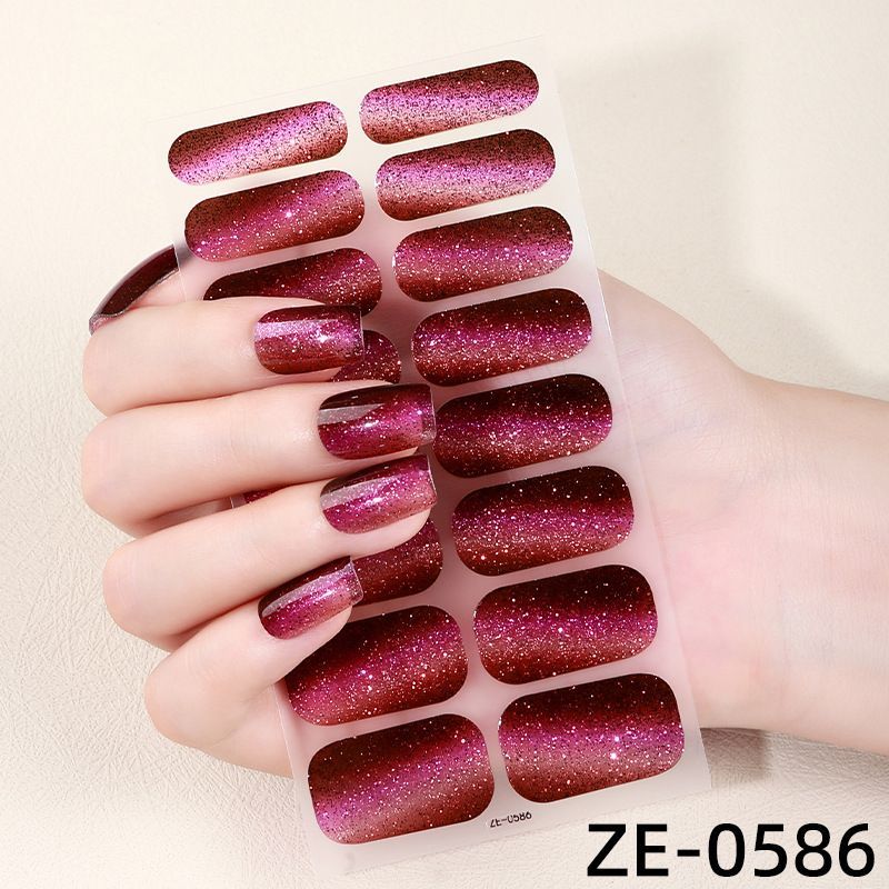 NailPolishFilmNailStickersZE-0590 V1221-ZE-0590-10EDITION