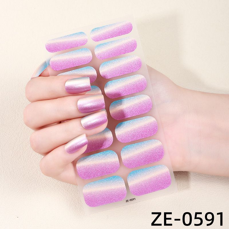NailPolishFilmNailStickersZE-0591 V1221-ZE-0591-10EDITION