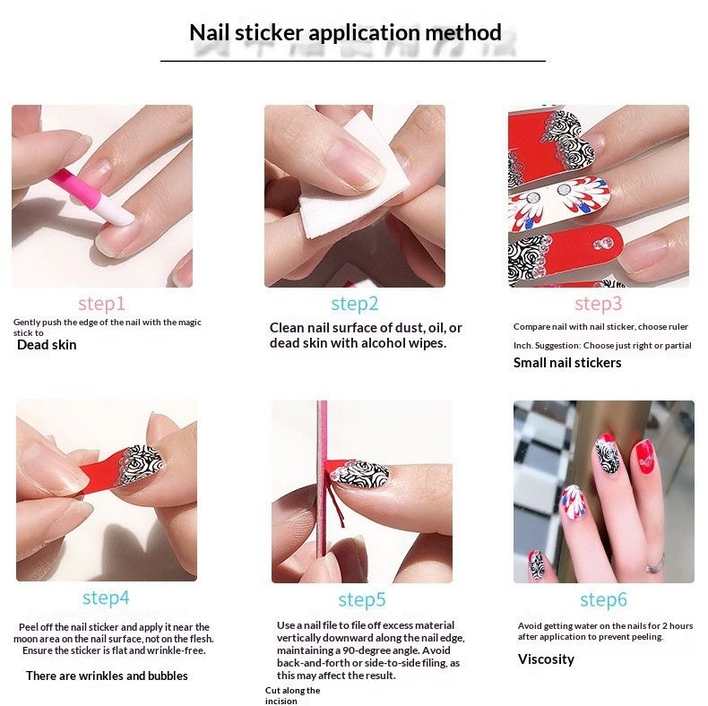 NailPolishFilmNailStickersZE-0860 V1221-ZE-0860-10EDITION