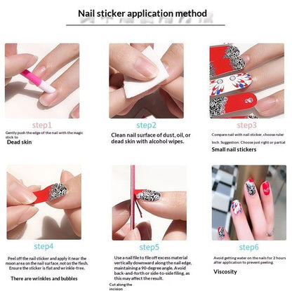 NailPolishFilmNailStickersZE-0860 V1221-ZE-0860-10EDITION