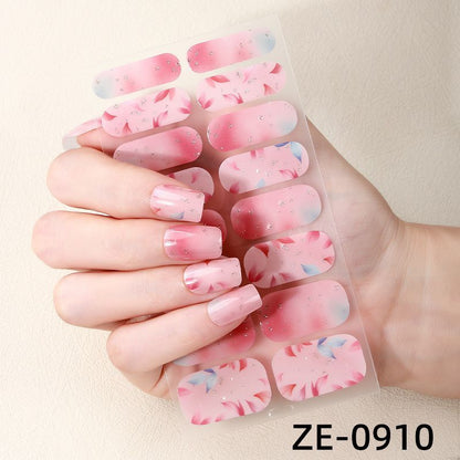 NailPolishFilmNailStickersZE-0870 V1221-ZE-0870-10EDITION