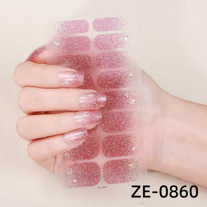 NailPolishFilmNailStickersZE-0870 V1221-ZE-0870-10EDITION