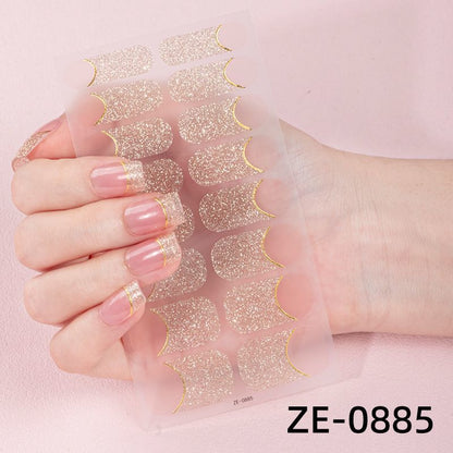 NailPolishFilmNailStickersZE-0888 V1221-ZE-0888-10EDITION