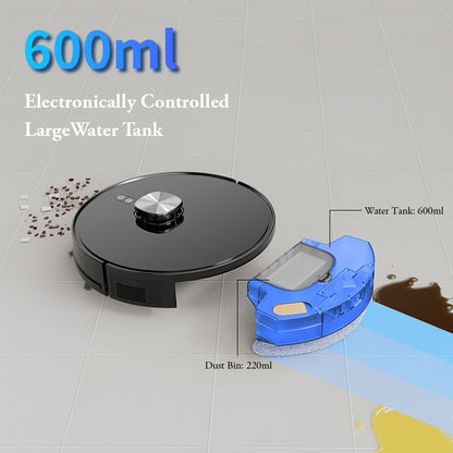3 IN 1 Robot Vaccum Cleaner with Mop LDS Slam Navigation APP control Voice Control Automatic cleaning