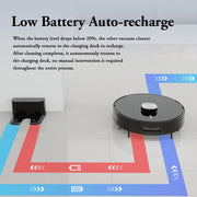 3 IN 1 Robot Vaccum Cleaner with Mop LDS Slam Navigation APP control Voice Control Automatic cleaning