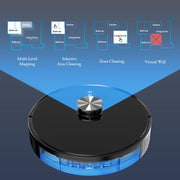 3 IN 1 Robot Vaccum Cleaner with Mop LDS Slam Navigation APP control Voice Control Automatic cleaning