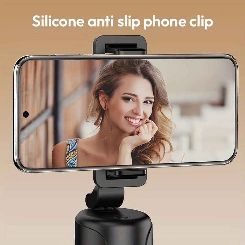 Mobile Cloud Auto-Tracking Smart Magic Stabilizer - AI Facial Recognition Desktop Phone Holder for Live V1232-AIYTZJ001