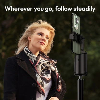 Mobile Cloud Auto-Tracking Smart Magic Stabilizer - AI Facial Recognition Desktop Phone Holder for Live V1232-AIYTZJ001