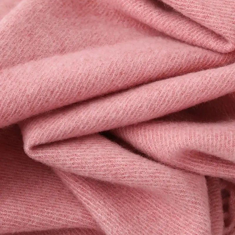 Solid Color Cashmere Wrap Scarf, Thickened for Warmth and Windproof, Bohemian-Style Winter Wardrobe V1232-BDYRWJ009