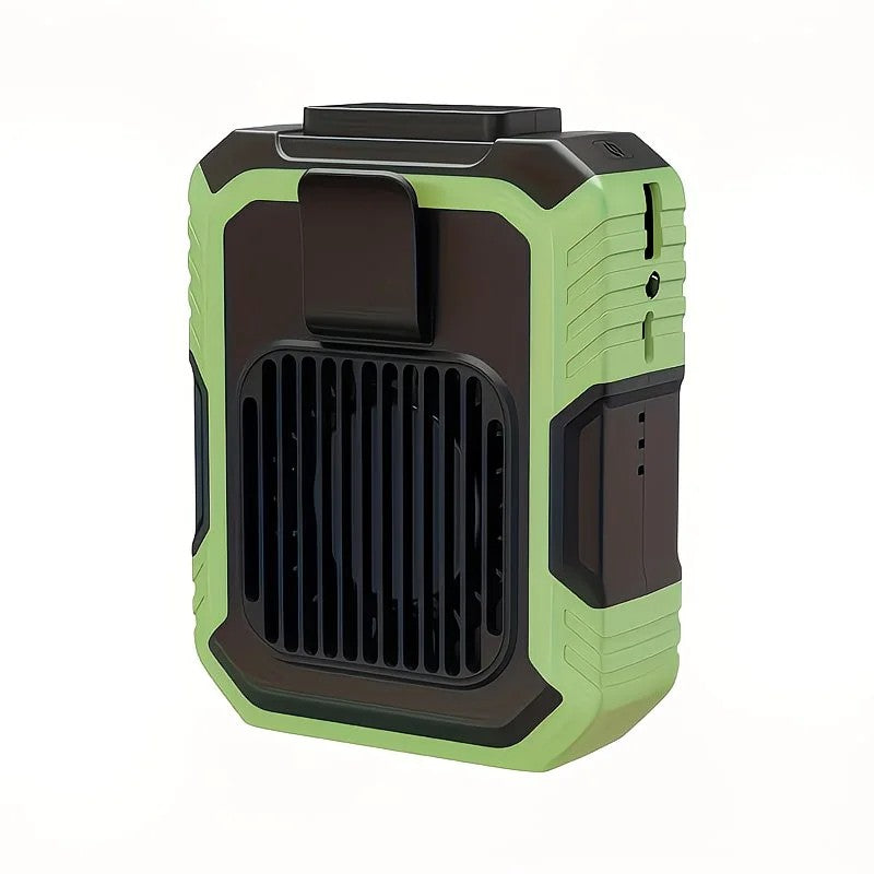 Wall-mounted USB rechargeable dual-purpose fan, integrating rapid cooling, dehumidification, and lighting V1232-BGSFS002