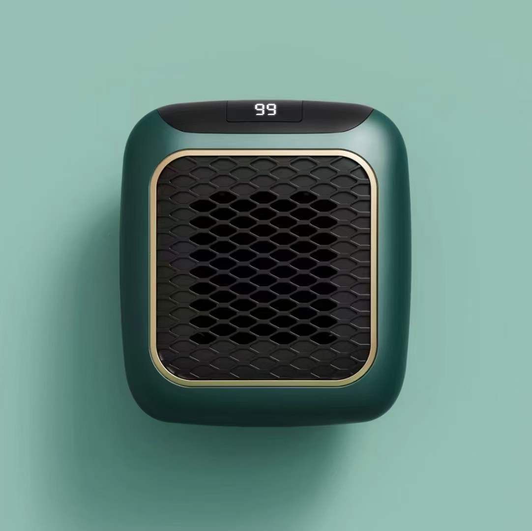 3-Second Heat Wall-Mounted Heater! Safe, Silent, Winter's "Little Sun"(BLUE) V1232-BGSJRQ001