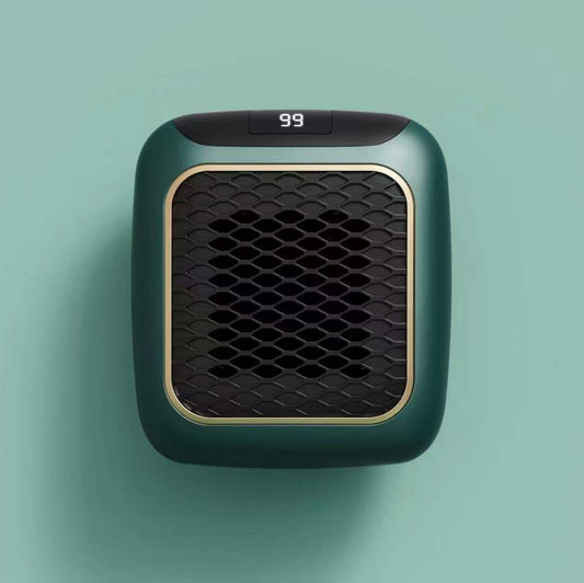 3-Second Heat Wall-Mounted Heater! Safe, Silent, Winter's "Little Sun"(GREEN) V1232-BGSJRQ003