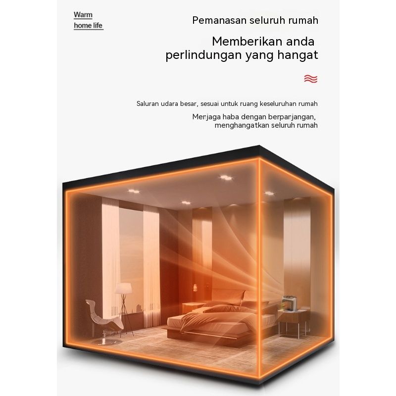 3-Second Heat Wall-Mounted Heater! Safe, Silent, Winter's "Little Sun"(GREEN) V1232-BGSJRQ003