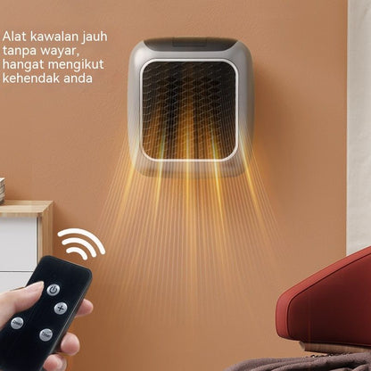 3-Second Heat Wall-Mounted Heater! Safe, Silent, Winter's "Little Sun"(GREEN) V1232-BGSJRQ003