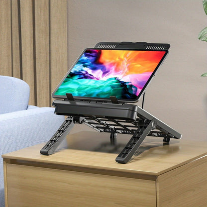Multifunctional Laptop Stand: Portable and Foldable, 7-Level Height Adjustment, Efficient Heat Dissipation, V1232-BJBDNZJ001