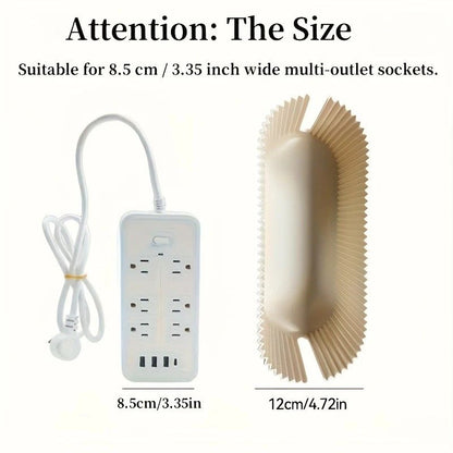 1 Multi-Scene Cable Storage Box Durable Desktop TV Cable Management System with Lid Scratch-Resistant Storage V1232-CBSNH002